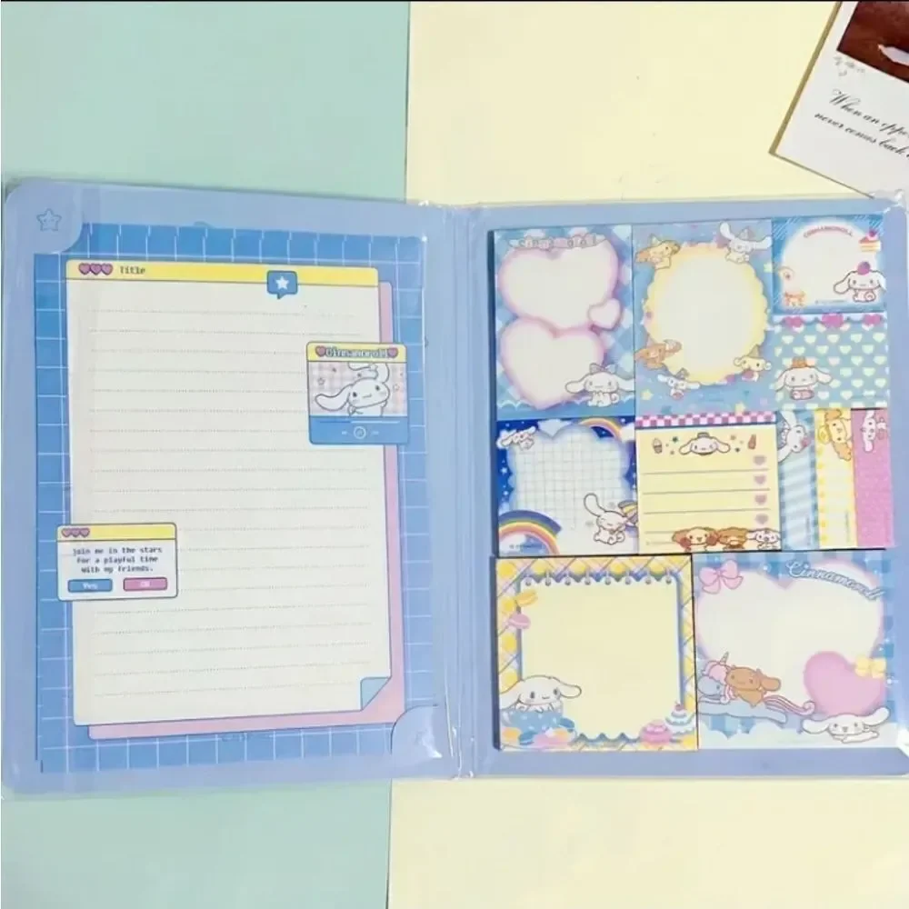 Hello Kitty's Cinnamoroll Memo Book- Set of Sticky Notes